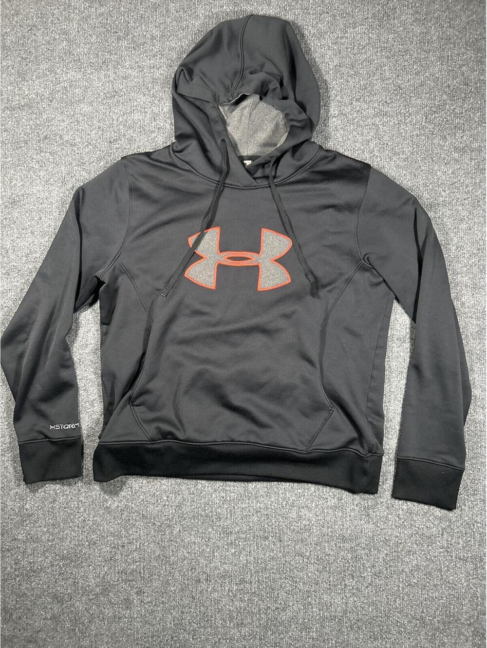 Under Armour Black Hoodie with Logo